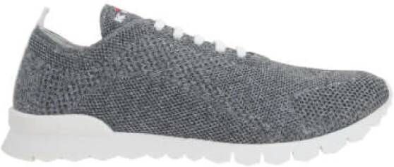 Kiton Sneakers Gray Heren