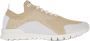 Kiton Twee-Tinten Gebreide Fit Sneakers Beige Dames - Thumbnail 1