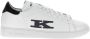 Kiton Witte leren platte schoenen White Heren - Thumbnail 1