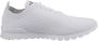 Kiton Witte leren sneakers met rubberen zool White Heren - Thumbnail 1