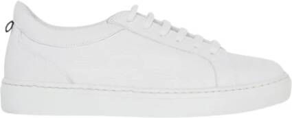 Kiton Witte Sneakers van Hertenleer voor Dames Wit Dames