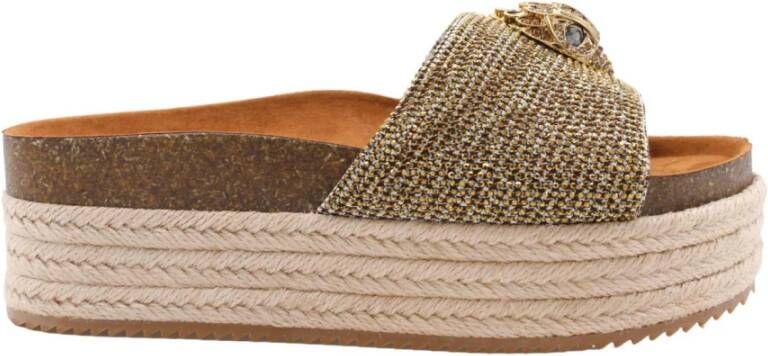 Kurt Geiger Amuza Slip-On Schoenen Brown Dames