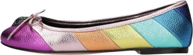 Kurt Geiger Eagle Stripe Ballerina's Multicolor Dames