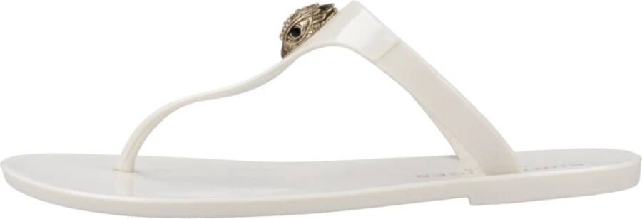 Kurt Geiger Flip Flops White Dames