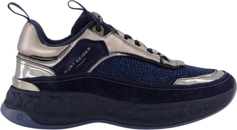 Kurt Geiger Kensington C Sneaker Damesschoenen Blue Dames