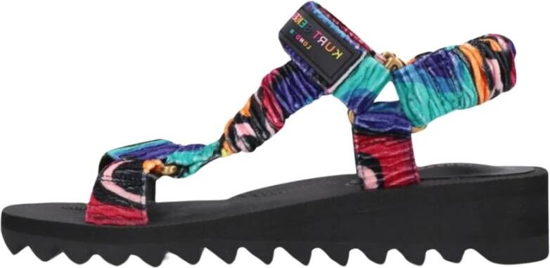 Kurt Geiger Kleurrijke Orion Sandalen Multicolor Dames