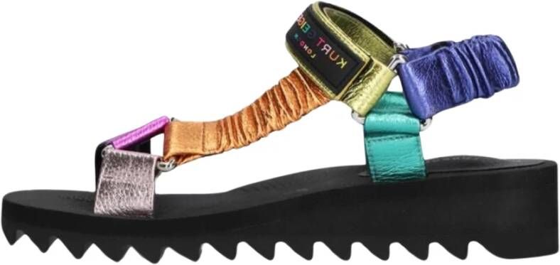 Kurt Geiger Kleurrijke Regenboog Sandalen Multicolor Dames