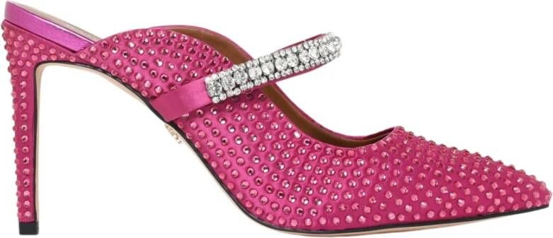 Kurt Geiger Kristal Fuchsia Instap Sandalen Pink Dames