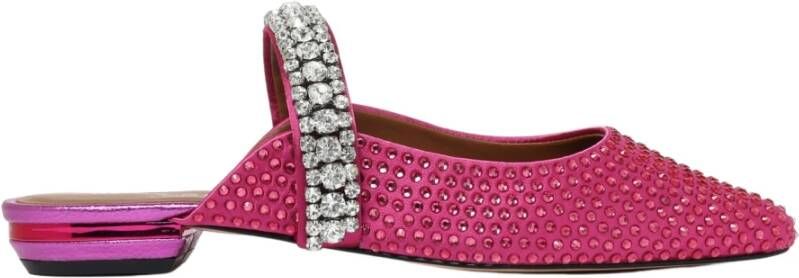 Kurt Geiger Kristal Fuchsia Instap Sandalen Pink Dames