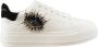 KURT GEIGER LONDON Lage Sneakers Dames Laney Eye Maat: 40 Materiaal: Leer Kleur: Wit - Thumbnail 3