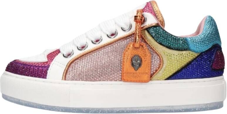 Kurt Geiger Regenboog Glitter Lage Sneakers Multicolor Dames