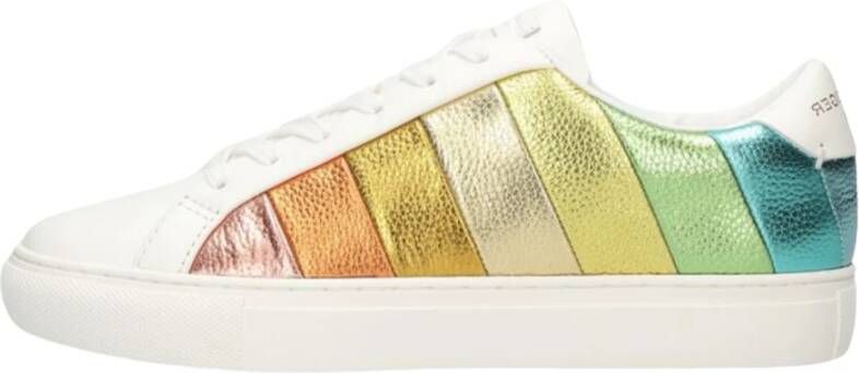 KURT GEIGER LONDON Lage Sneakers Dames Lane Stripe Maat: 35 Materiaal: Leer Kleur: Wit