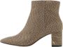 Kurt Geiger London Fabric Ankle Boot Enkellaarsjes Enkelboots met rits Dames Goud - Thumbnail 3