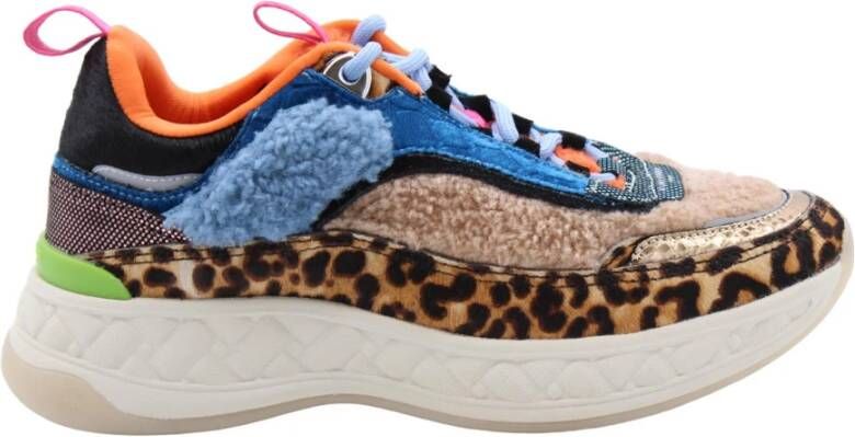 Kurt Geiger Stijlvolle Wray Sneaker voor Mannen Multicolor Dames