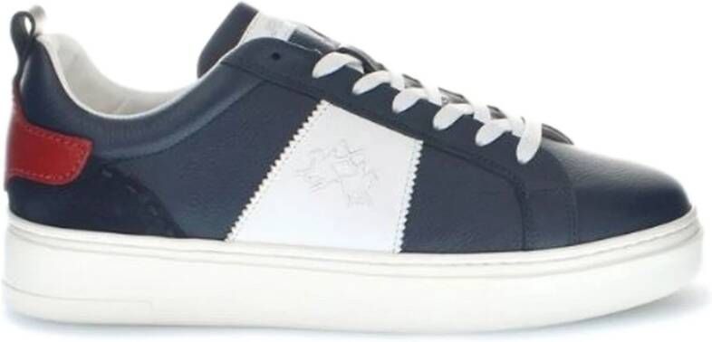 LA MARTINA Stijlvolle Casual Sneakers Blue Heren