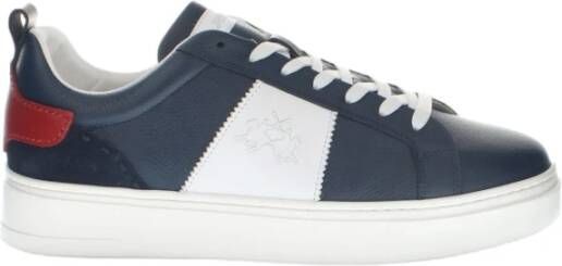 LA MARTINA Stijlvolle Casual Sneakers Blue Heren