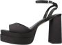 La strada Elegante High Heel Sandalen Black Dames - Thumbnail 1