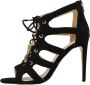 La strada High Heel Sandals Black Dames - Thumbnail 2