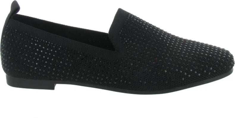 la strada Loafer Schoenen Black Dames