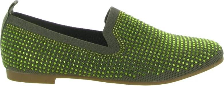 La strada Stijlvolle Schoenen 2021004 Green Dames