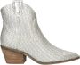 La strada Zilveren Raffia Westernlaarzen Gray Dames - Thumbnail 3