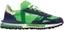 Lacoste Actieve Textiel Groen & Marine Sneaker Multicolor Heren - Thumbnail 1