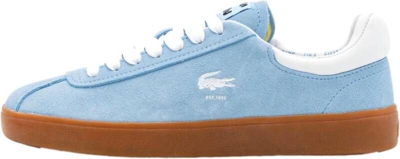 Lacoste Blauwe Baseshot Sneakers Blue Heren