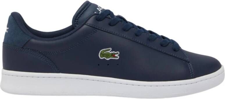 Lacoste CARNABY SET 224 1 SMA Heren Sneakers Donkerblauw Wit