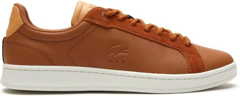 Lacoste Carnaby Pro Sneakers Brown Heren