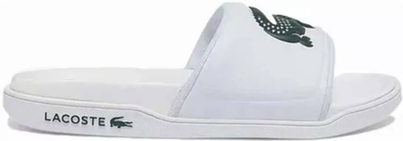 Lacoste Croco Dualiste Flip flops White Dames