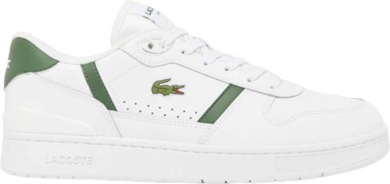 Lacoste Moderne T-Clip Sneakers met TPU Hiel White Heren