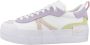 Lacoste Platform Leren Sneakers White Dames - Thumbnail 1