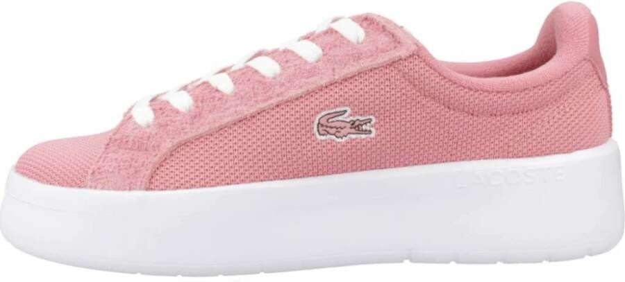 Lacoste Platform Sneakers Pink Dames