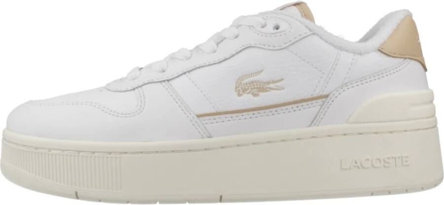 Lacoste Platform Sneakers White Dames