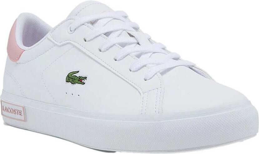 Lacoste Witte Casual Synthetische Sneakers voor Vrouwen White Dames