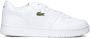 Lacoste Retro Sneakers T-Clip Wit Leer White Heren - Thumbnail 2