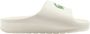 Lacoste Croco 2.0 Serve Slide 223 1 Cma Sandalen & Slides Schoenen off wht dk grn maat: 40.5 beschikbare maaten:39.5 40.5 42 43 44.5 46 47 - Thumbnail 2