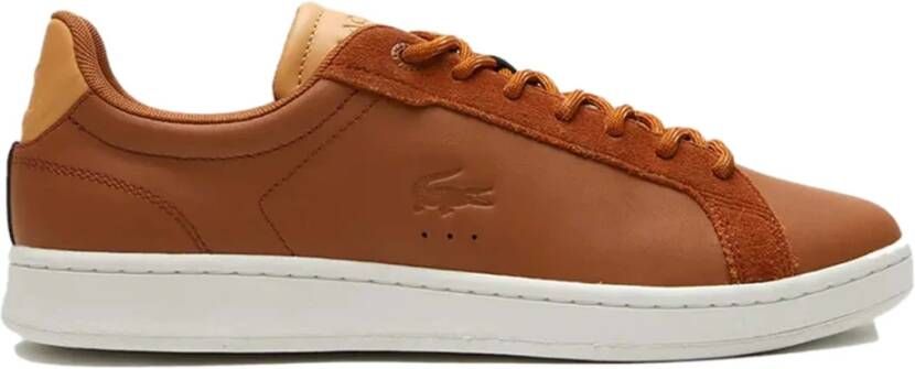 Lacoste Carnaby Pro Sneakers Brown Heren