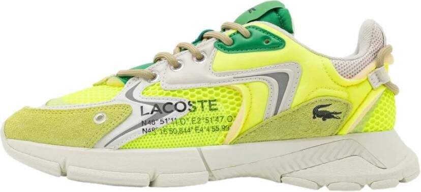 Lacoste Sneakers Geel Heren