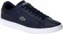 Lacoste Carnaby Evo BL 1 SMA Heren Sneakers Navy - Thumbnail 8