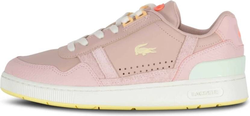 Lacoste Sneakers T-Clip 123 8 in poeder roze