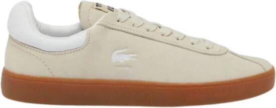 Lacoste Sneakers voor vrouwen Baseshot stijl Beige Dames