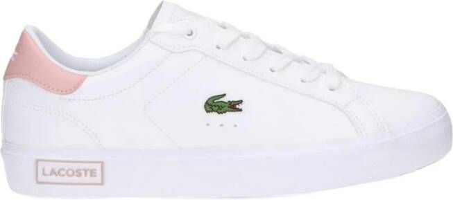 Lacoste Witte Casual Synthetische Sneakers voor White