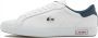 Lacoste Sneakers van leer met labeldetails model 'POWERCOURT' - Thumbnail 8