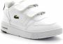 Lacoste T-clip K Lage sneakers Leren Sneaker Wit - Thumbnail 3