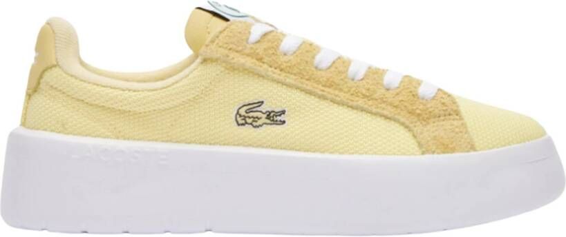 Lacoste Sneakers Yellow Dames