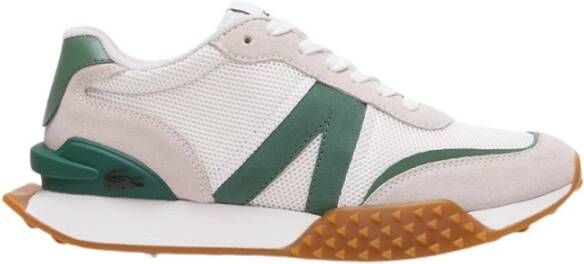 Lacoste Deluxe Groene Damessneakers White Dames