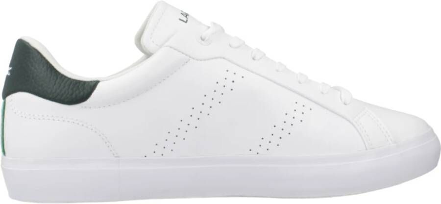 Lacoste Klassieke Casual Sneakers Powercourt 2.0 White Heren