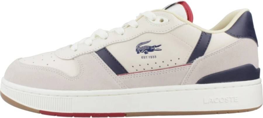 Lacoste T-Clip Sneakers Set Beige Heren