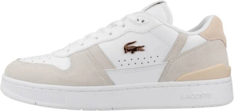 Lacoste T-Clip Sneakers Set White Dames